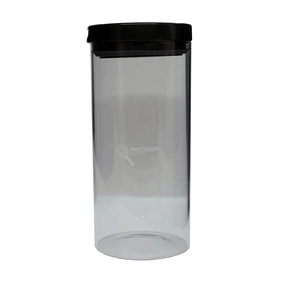 Precision Glass Coffee Container