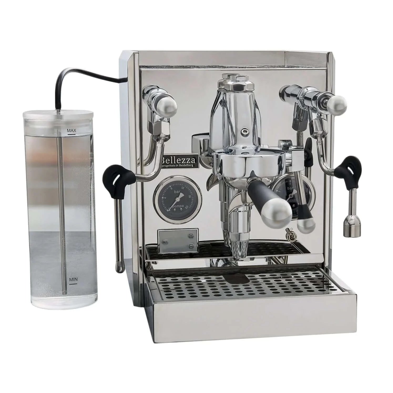 <img src=“ Bellezza Francesca Coffee Machine.png” alt=“ Bellezza Francesca Coffee Machine”>