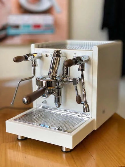 Quick Mill Aquila White Coffee Machine