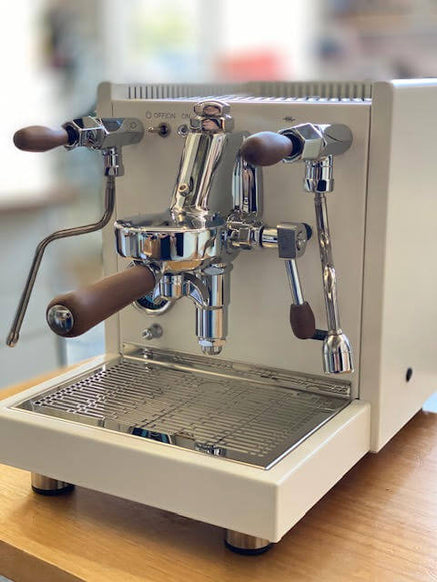 Quick Mill Aquila White Coffee Machine